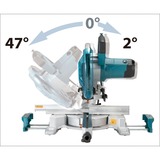 Makita Kapp-und Gehrungssäge LS1110F, 260mm blau, 1.450 Watt