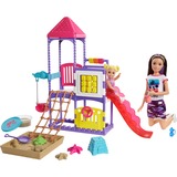 Mattel Barbie "Skipper Babysitters Inc." Puppen und Spielplatz Spielset