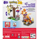 Mattel MEGA Pokémon Glumandas feurige Drehung, Konstruktionsspielzeug 