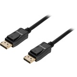 Sharkoon Kabel Displayport 1.4 (Stecker > Stecker) 8K schwarz, 2 Meter