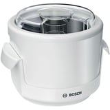 Bosch Home Eisbereiter-Aufsatz MUZS2EB, Eismaschine weiß, für Küchenmaschine MUM Serie 2