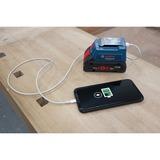 Bosch Professional USB-Ladeadapter GAA 18V-48 Professional blau, Akku und Ladegerät nicht enthalten!