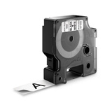 Dymo D1 ORIGINAL Schriftband, schwarz auf weiß, 19mm x 3,5m S0718050