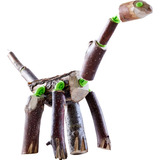 HABA Terra Kids Connectors - Konstruktions-Set Dinosaurier, Konstruktionsspielzeug 
