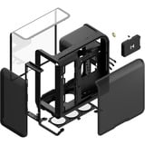 HYTE X50 Pitch Black, Tower-Gehäuse schwarz, Tempered Glass