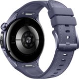 Huawei Watch 5 46mm (Rates-L39L), Smartwatch grau/violett, Komposit-Armband in grauviolett, Gehäuse aus Titanium