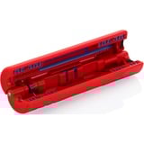 KNIPEX Abisolierwerkzeug für Koax-Kabel 16 60 100 SB , Abisolier-/ Abmantelungswerkzeug mit Öffnungsfeder und Sperrklinke