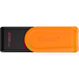 Kingston DataTraveler Exodia S 256GB, USB-Stick schwarz/orange, USB-A 3.2 Gen 1