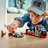 LEGO 60493 City F1 Truck mit Audi F1 Rennwagen, Konstruktionsspielzeug 