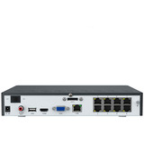 Reolink NVS8-8MD4, Set 1x NVR mit 2TB, 4x PoE Reolink 8 MP Überwachungskamera