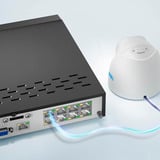 Reolink NVS8-8MD4, Set 1x NVR mit 2TB, 4x PoE Reolink 8 MP Überwachungskamera