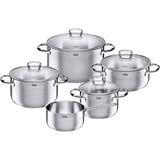 Silit Toskana Kochgeschirr-Set, 5-teilig, Topf-Set edelstahl
