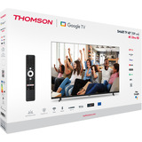 Thomson 43UG4S14, LED-Fernseher 109 cm (43 Zoll), schwarz, UltraHD/4K, Google TV, Triple-Tuner, HDR