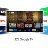 Thomson 43UG4S14, LED-Fernseher 109 cm (43 Zoll), schwarz, UltraHD/4K, Google TV, Triple-Tuner, HDR