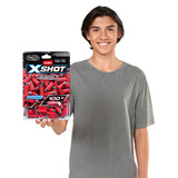ZURU XSHOT Skins Nachfüllpackung 100 Half-Darts, Dartblaster 