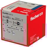 fischer Hohlraumdübel DuoHM 5x55 S TX 25 Stück, mit Panhead-Schraube