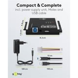 goobay USB 3.2 Gen 1 Festplattenadapter für IDE und SATA 