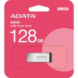 ADATA UR350 128 GB, USB-Stick nickel/schwarz, USB-A 3.2 Gen 1 (5 Gbit/s)