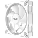 ASUS Prime MR120 ARGB Fan, Gehäuselüfter weiß, 120 mm