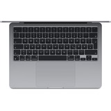 Apple  MacBook Air 34,5 cm (13,6") CTO, Notebook grau, M3, 10-Core GPU, macOS, Griechisch, 34.5 cm (13.6 Zoll), 512 GB SSD