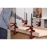 BESSEY Einhandzwinge mit drehbarem Griff EZ360-30 schwarz/rot, 300 / 80