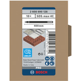 Bosch Professional PRO SDS-max-4C Spitzmeißel, 400mm 10 Stück