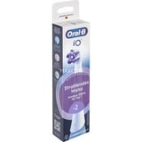 Braun Oral-B iO Strahlendes Weiss 2er, Aufsteckbürste weiß, Für eine aufhellende Reinigung
