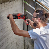 EINHELL Bohrhammer TC-RH 26 4F schwarz/rot, 800 Watt