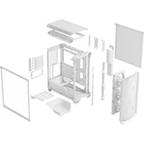 Fractal Design Meshify 3 TG Clear Tint, Tower-Gehäuse weiß, Tempered Glass