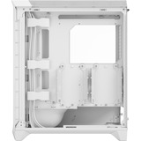 Fractal Design Meshify 3 TG Clear Tint, Tower-Gehäuse weiß, Tempered Glass
