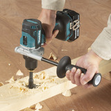 Makita Akku-Bohrschrauber DDF486ZJ, 18Volt blau/schwarz, ohne Akku und Ladegerät, im MAKPAC