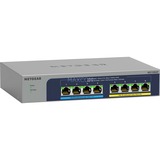 Netgear MS108UP 8-Port Ultra 60 PoE, Switch grau