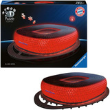 Ravensburger 3D Puzzle Iconics: Allianz Arena - mit Licht 216 Teile