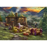 Schmidt Spiele Thomas Kinkade Studios: Harry Potter - Hagrid‘s Hut, Puzzle 1000 Teile