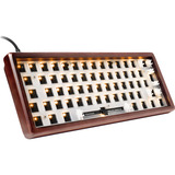 Sharkoon SKILLER SGK50 S4 Gen2 Wood Barebone, Gaming-Tastatur holz