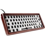 Sharkoon SKILLER SGK50 S4 Gen2 Wood Barebone, Gaming-Tastatur holz