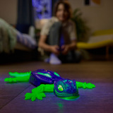 Spin Master Hex Bots - Wandflitzer-Gecko Glow in the Dark, Spielfigur 