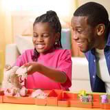 Spin Master Kinetic Sand - Sandy Farm Set, Spielsand 340 Gramm Sand