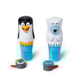 Spin Master Melissa & Doug - Sticker WOW! Sticker-Stempelset 2er-Pack Winter, Basteln 