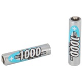 Ansmann 1000mAh NiMh Professional, Akku silber