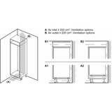 Bosch KIF82PFE0 Serie 8, Kühlschrank 