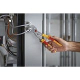 Bosch Professional VDE-Elektrikerkoffer, 37-teilig, Werkzeug-Set rot/gelb, L-BOXX 136