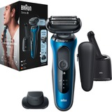 Braun Series 6 61-B7200CC, Rasierer schwarz/blau