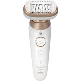 Braun Silk-épil 9-011 3D SensoSmart, Epiliergerät weiß/roségold