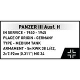 COBI Panzer III Ausf.H, Konstruktionsspielzeug 