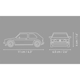 COBI Volkswagen Golf GTI (1976-1983), Konstruktionsspielzeug weiß, Maßstab 1:35