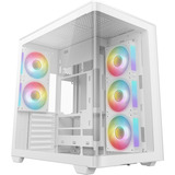 DeepCool CG590U 5F WH, Tower-Gehäuse weiß, Panorama Glass