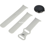 Google Pixel Watch 3, Smartwatch silber, 41mm, WiFi, Sportarmband in Porcelain