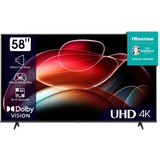 Hisense 58A6K, LED-Fernseher 147 cm(58 Zoll), schwarz, Triple Tuner, UltraHD/4K, HDR