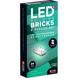 Light STAX Expansion Transparent Clear, Konstruktionsspielzeug kompatibel mit LEGO